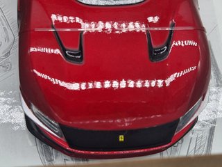 FERRARI 12Cilindri 12V 830CV - Burago - Scala 1/24