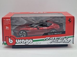 FERRARI 12Cilindri 12V 830CV - Burago - Scala 1/24