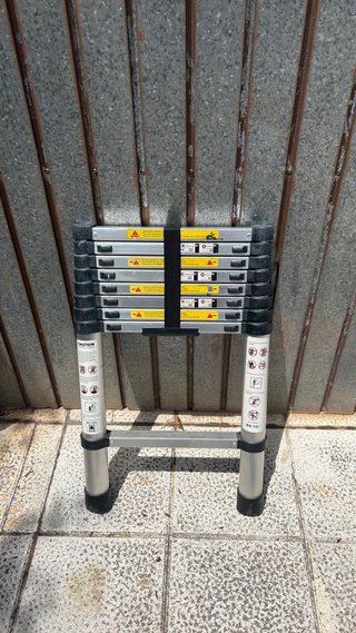 Escalera telescópica 2,6m