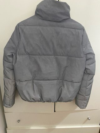 Chaqueta reflectante gris talla S