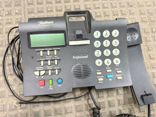 Teléfono Domo Telefónica Negro