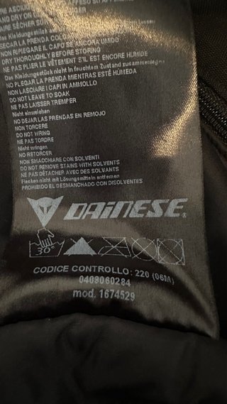 Pantalón moto Dainese negro