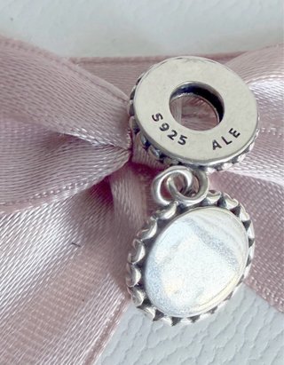 Pandora Charm Ojo Turco Azul Plata