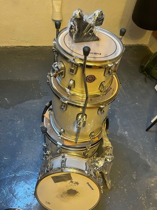 Set Batería Ludwig Breakbeats Silver Sparkle