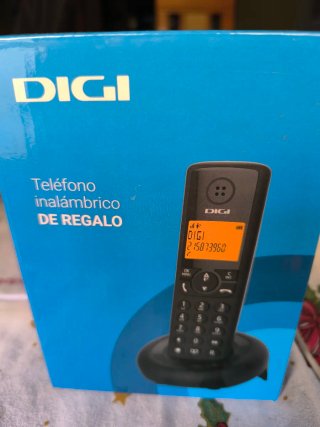 Teléfono Inalámbrico DIGI . Sin abrir.