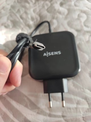Cargador USB-C AISENS 65W PD3.0