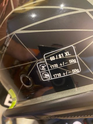 Casco nuevo BMW System 7 Carbon Evo Talla XL