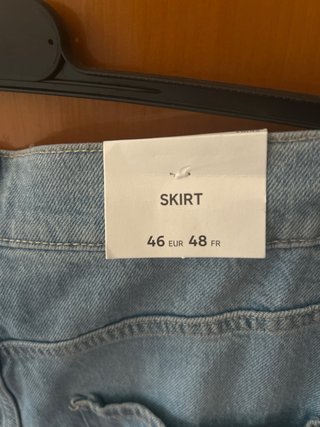Falda vaquera larga C&A T46 sin estrenar