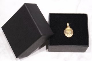 MEDALLA BEBÉ-RELOJ, ORO 18K/1.3g