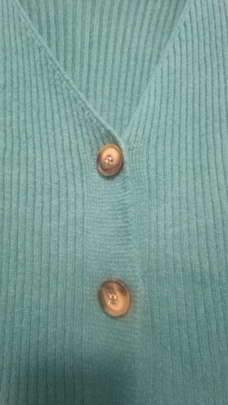 Chaqueta larga de lana