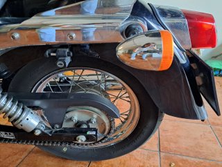 Honda Shadow 125 Negra. Revisión reciente.
