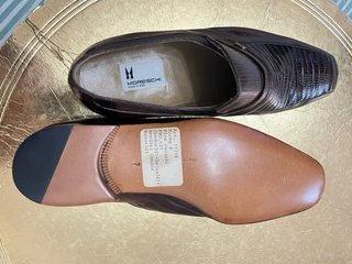 Scarpe eleganti vera pelle marrone