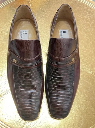 Scarpe eleganti vera pelle marrone