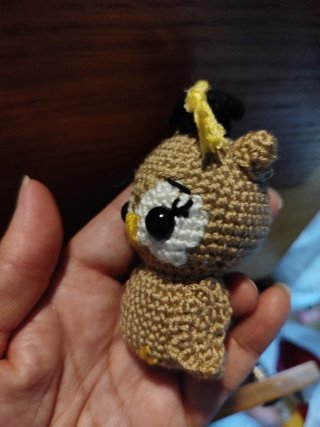 Muñeco Amigurumi Búho Graduación