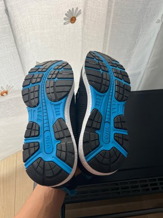 Zapatos de seguridad VITO negros y azules