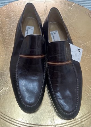 Scarpe Moreschi eleganti vera pelle marrone