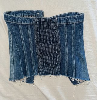 Corsé Vaquero Denim Azul