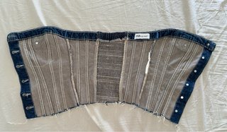 Corsé Vaquero Denim Azul