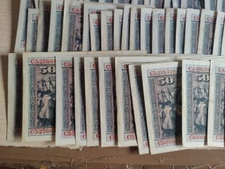 Lote 100 Billetes Españoles 50 Pesetas