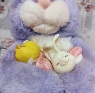 Coniglio di peluche vintage Ceppiratti