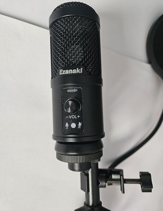 Micrófono Condensador USB Ezanaki Negro