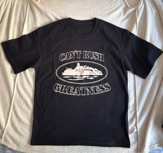 Camiseta Corteiz Can't Rush Negra
