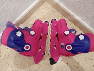 Patines Oxelo Ajustables Niña Talla 30-32