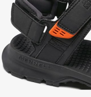 Sandalias Merrell J036173 Negras Naranja Nuevas