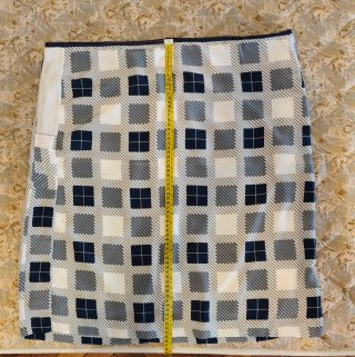 Conjunto de señora estampado cuadros