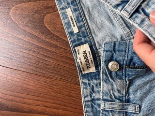 Pull&Bear Vaqueros Cortos Desgastados