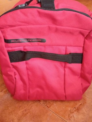 Bolsa de viaje Ferrari Roja