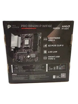 [※]  MSI PRO B840M-P WIFI6E Placa Base