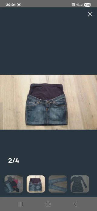 Ropa premamá: pantalones y  camisetas  faldas