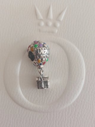 Charm Pandora Disney Casa de Up Multicolor