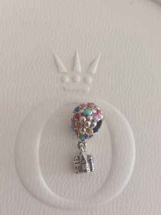 Charm Pandora Disney Casa de Up Multicolor