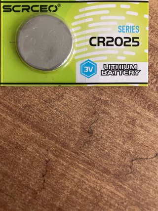 Pila botón CR2025 SCRCEO 3V Litio