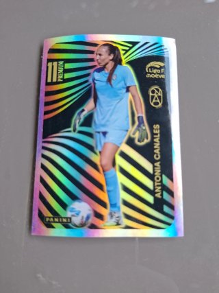 Cromo Antonia Canales Liga F Panini Premium 11