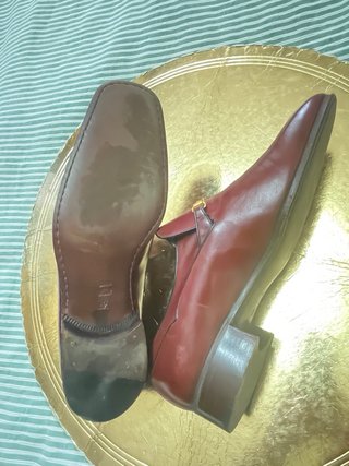 Scarpe eleganti Universal vera pelle rosse