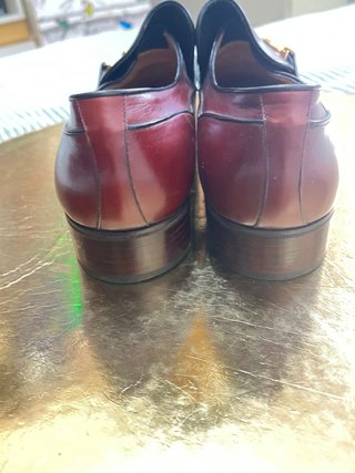 Scarpe eleganti Universal vera pelle rosse