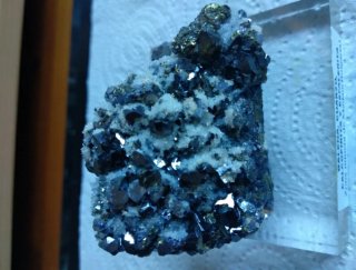 Minerali Galena, Sfalerite, Quarzo e Calcopirite