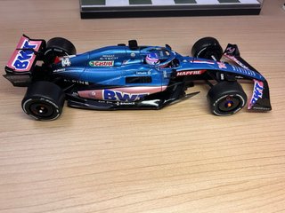 Maqueta F1 Alpine A522 Fernando Alonso 1/18 Solido