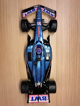 Maqueta F1 Alpine A522 Fernando Alonso 1/18 Solido