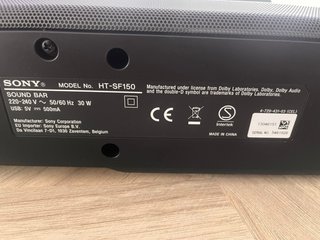 Barra de Sonido Sony Negra