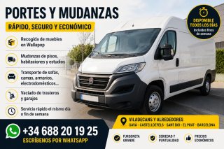 PORTES Y MUDANZAS BAIX LLOBREGAT