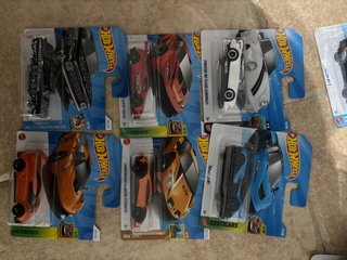 Lote 6 hot wheels