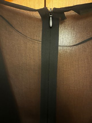 Top Zara Gasa Negro