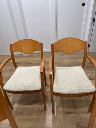 Conjunto 6 Sillas Comedor Madera