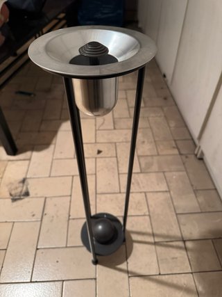 Cenicero de pie estilo años 80