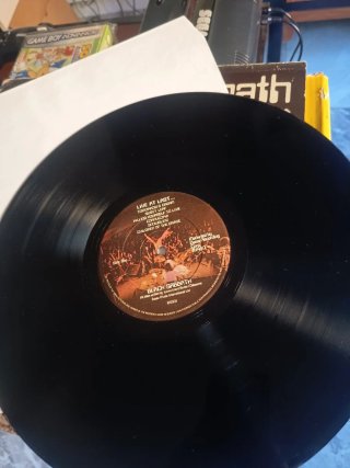 Vinilo Black Sabbath Live at Last