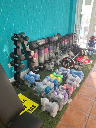 Par Mancuernas Hexagonales 10kg